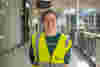 Portrait of an Emergency Response volunteer wearing a Royal Voluntary Service hi-vis vest